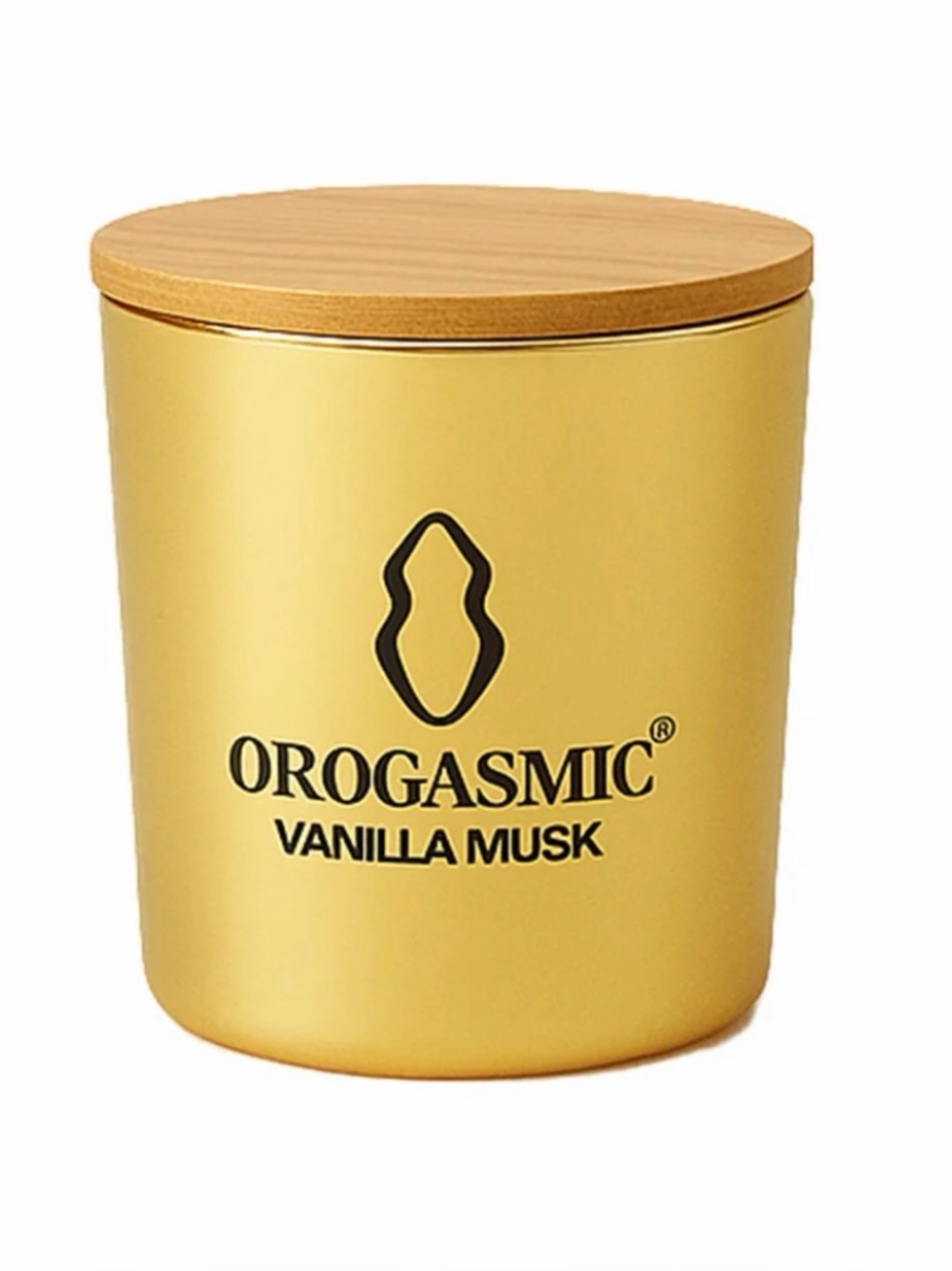 Vanilla Musk Gold Scented Candle Orogasmic Perfume